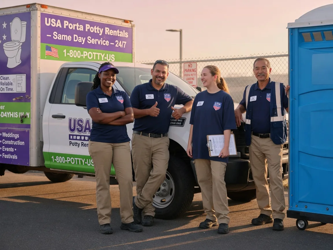 Porta Potty Rental company in Des Plaines, IL